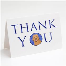 CK8986GCA7P 5 x 7 in. Unisex Doodle Liver No.4 Thank You Greeting Cards & Envelopes, Multi Color - Pack of 8
