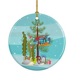 2.8 x 2.8 in. Unisex Severum Merry Christmas Ceramic Ornament