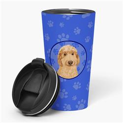 Picture of Carolines Treasures WDK1065TBL215 7.25 x 3.5 in. Unisex Doodle Liver No.1 Stainless Steel 16 oz Tumbler, Blue