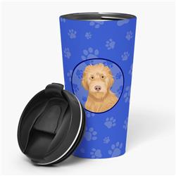 Picture of Carolines Treasures WDK1066TBL215 7.25 x 3.5 in. Unisex Doodle Liver No.2 Stainless Steel 16 oz Tumbler, Blue