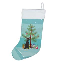 18 x 13.5 in. Unisex Devon Rex No.3 Cat Merry Christmas Christmas Stocking