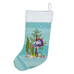 18 x 13.5 in. Unisex Comb Tail Betta Merry Christmas Christmas Stocking