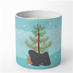 3.75 x 3.25 in. Unisex Puli Merry Christmas Tree 10 oz Decorative Soy Candle