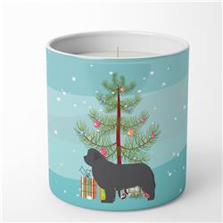 3.75 x 3.25 in. Unisex Newfoundland Merry Christmas Tree 10 oz Decorative Soy Candle