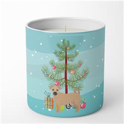 3.75 x 3.25 in. Unisex Tan Jug Christmas Tree 10 oz Decorative Soy Candle