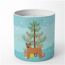 3.75 x 3.25 in. Unisex Chow Shepherd Christmas Tree 10 oz Decorative Soy Candle