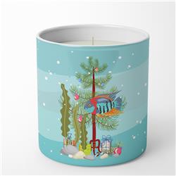 3.75 x 3.25 in. Unisex Severum Merry Christmas 10 oz Decorative Soy Candle