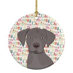 WDK2192CO1 2.8 x 2.8 in. Unisex Labrador Retriever Gray Puppy Christmas Ceramic Ornament -  Carolines Treasures