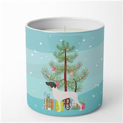BB2913CDL 3.75 x 3.25 in. Unisex English Pointer Merry Christmas Tree 10 oz Decorative Soy Candle