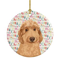 2.8 x 2.8 in. Unisex Doodle Liver No.1 Christmas Ceramic Ornament
