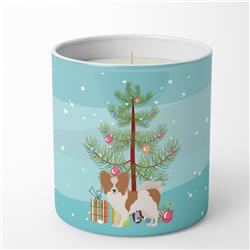 3.75 x 3.25 in. Unisex Papillon Christmas Tree 10 oz Decorative Soy Candle
