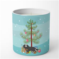 3.75 x 3.25 in. Unisex Cavalier King Charles Spaniel Christmas Tree 10 oz Decorative Soy Candle