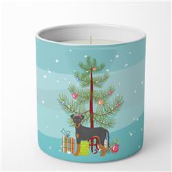 3.75 x 3.25 in. Unisex Manchester Terrier Christmas Tree 10 oz Decorative Soy Candle