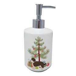 CK3840SOAP 7 x 3.5 in. Unisex Havapoo No.1 Christmas Tree Ceramic Soap Dispenser