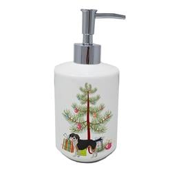 7 x 3.5 in. Unisex Beaglier No.2 Christmas Tree Ceramic Soap Dispenser