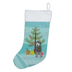 18 x 13.5 in. Unisex Doodle Silver No.2 Christmas Christmas Stocking