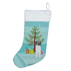 18 x 13.5 in. Unisex Doodle Silver No.3 Christmas Christmas Stocking