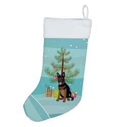 18 x 13.5 in. Unisex German Shepherd Bicolor Christmas Christmas Stocking