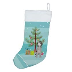 18 x 13.5 in. Unisex Doodle Silver No.1 Christmas Christmas Stocking