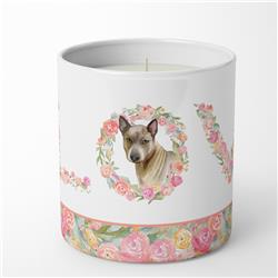 3.75 x 3.25 in. Unisex Thai Ridgeback Love 10 oz Decorative Soy Candle