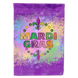 40 x 28 in. Unisex Mardi Gras Canvas House Flag
