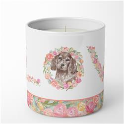 3.75 x 3.25 in. Unisex Cocker Spaniel No.3 Love 10 oz Decorative Soy Candle
