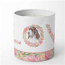 3.75 x 3.25 in. Unisex Cocker Spaniel No.4 Love 10 oz Decorative Soy Candle
