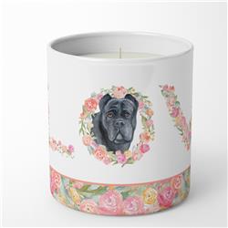 3.75 x 3.25 in. Unisex Cane Corso Love 10 oz Decorative Soy Candle