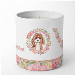 WDK4561CDL 3.75 x 3.25 in. Unisex Cavapoo Love 10 oz Decorative Soy Candle