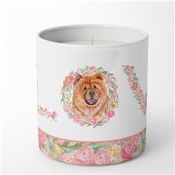 3.75 x 3.25 in. Unisex Chow Chow Love 10 oz Decorative Soy Candle