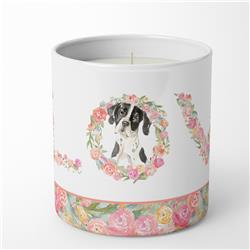 3.75 x 3.25 in. Unisex English Pointer Love 10 oz Decorative Soy Candle