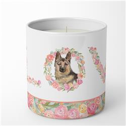 3.75 x 3.25 in. Unisex German Shepherd Love 10 oz Decorative Soy Candle