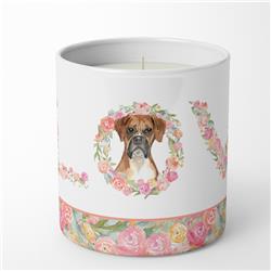 3.75 x 3.25 in. Unisex Boxer Love 10 oz Decorative Soy Candle