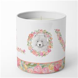 3.75 x 3.25 in. Unisex Samoyed No.5 Love 10 oz Decorative Soy Candle