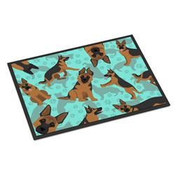 24 x 36 in. Blue German Shepherd Indoor or Outdoor Mat