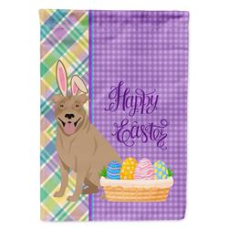 11.25 x 15.5 in. Fawn Pit Bull Terrier Easter Garden Flag