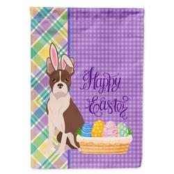 11.25 x 15.5 in. Red Boston Terrier Easter Garden Flag