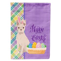 11.25 x 15.5 in. White Boston Terrier Easter Garden Flag