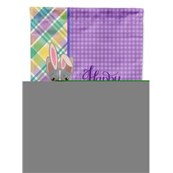 11.25 x 15.5 in. Blue Boston Terrier Easter Garden Flag