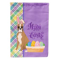11.25 x 15.5 in. Fawn Boxer Easter Garden Flag