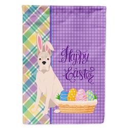 11.25 x 15.5 in. White Boxer Easter Garden Flag