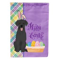 11.25 x 15.5 in. Black Labrador Retriever Easter Garden Flag