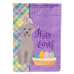 11.25 x 15.5 in. Gray Labrador Retriever Easter Garden Flag