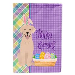 11.25 x 15.5 in. Yellow Labrador Retriever Easter Garden Flag