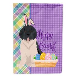 11.25 x 15.5 in. Landseer Newfoundland Easter Garden Flag