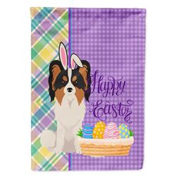 11.25 x 15.5 in. Tricolor Papillon Easter Garden Flag