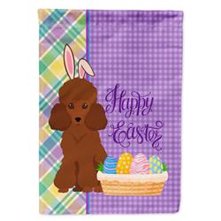 11.25 x 15.5 in. Toy Red Poodle Easter Garden Flag
