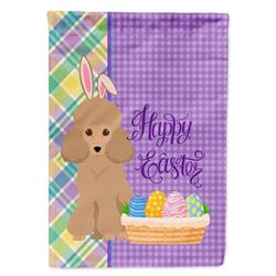 11.25 x 15.5 in. Toy Apricot Poodle Easter Garden Flag