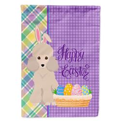 11.25 x 15.5 in. Toy Cream Poodle Easter Garden Flag