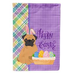 11.25 x 15.5 in. Apricot Pug Easter Garden Flag